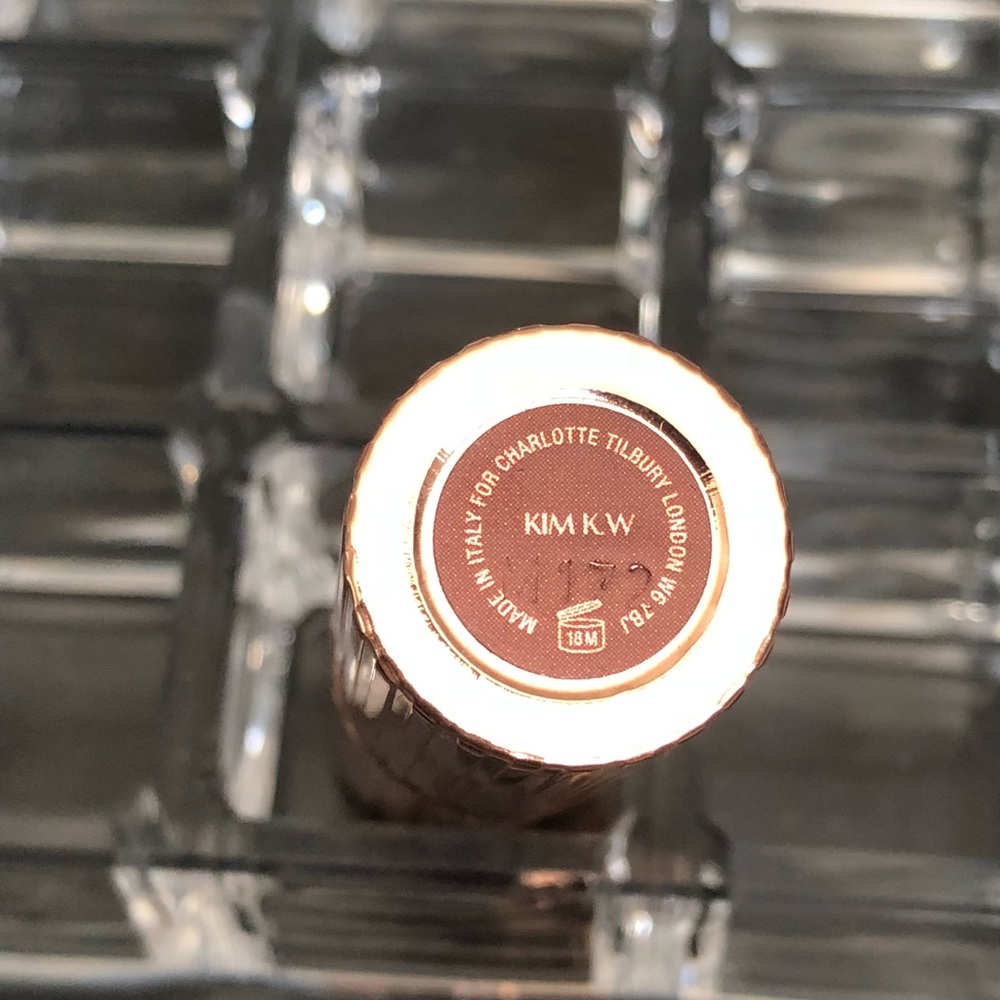 Charlotte Tilbury Lipstick Color: Kim KW